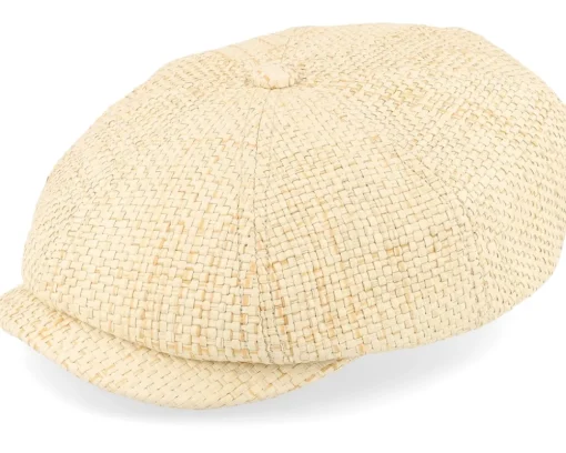Hatteras Toyo Beige Flatcap - Stetson