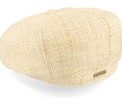 Hatteras Toyo Beige Flatcap - Stetson