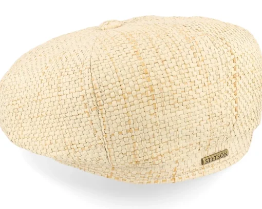 Hatteras Toyo Beige Flatcap - Stetson
