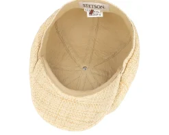 Hatteras Toyo Beige Flatcap - Stetson