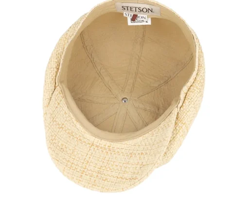 Hatteras Toyo Beige Flatcap - Stetson