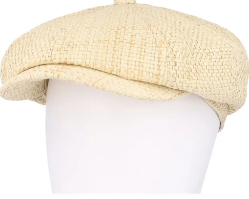Hatteras Toyo Beige Flatcap - Stetson