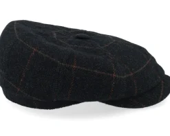 Hatteras Wool Dark Green Flat Cap - Stetson
