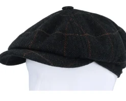 Hatteras Wool Dark Green Flat Cap - Stetson