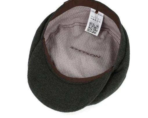 Hatteras Wool/Cashmere Moss Flat Cap - Stetson