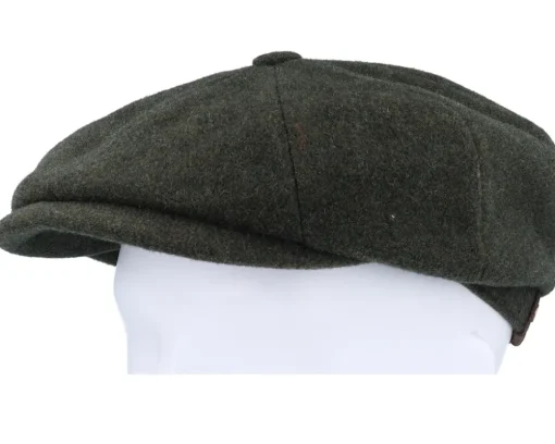Hatteras Wool/Cashmere Moss Flat Cap - Stetson