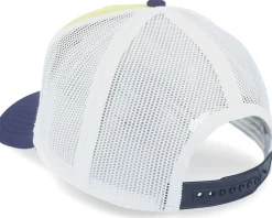 Hawaii Riptide Valin Yellow/Navy/White Trucker - American Needle