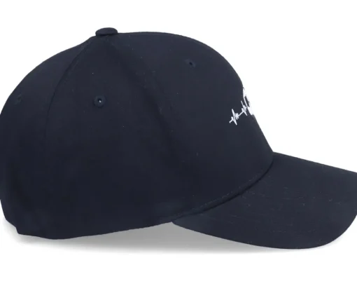Heart Beat Football Black Flexfit - Forza