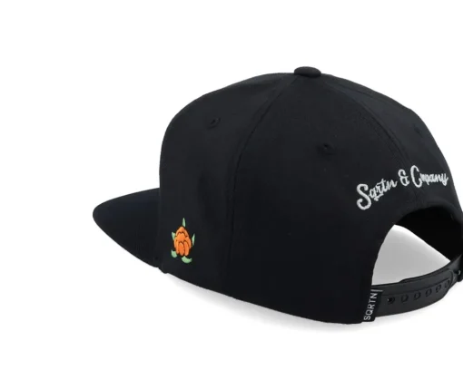 Heart Cap Black Snapback - SQRTN