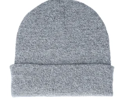 Heather Grey Cuff Blank Beanie - Beechfield