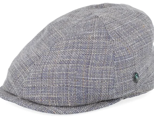 Heather Grey Flat Cap - City Sport