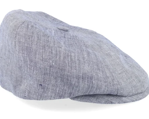 Heather Grey Flat Cap - City Sport
