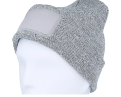 Heather Grey Original Patch Cuff - Beechfield