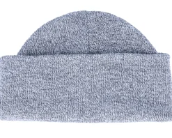 Heather Grey Short Blank Beanie - Beechfield