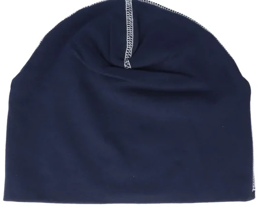Heather Grey/Black Hemsedal Cotton Beanie - Beechfield