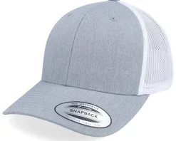 Heather Grey/White Trucker - Yupoong