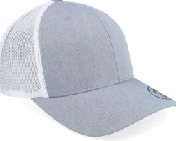 Heather Grey/White Trucker - Yupoong