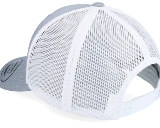 Heather Grey/White Trucker - Yupoong