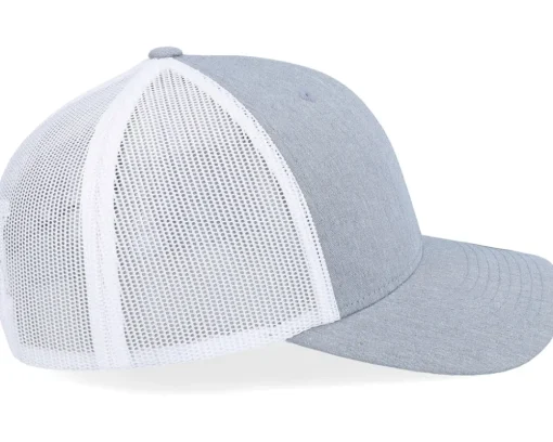 Heather Grey/White Trucker - Yupoong