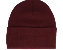 Heavyweight Maroon Beanie - Yupoong