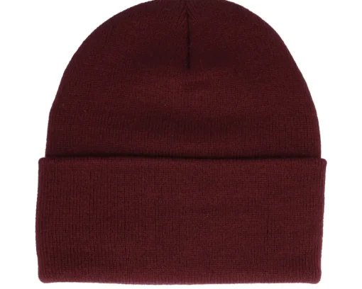 Heavyweight Maroon Beanie - Yupoong
