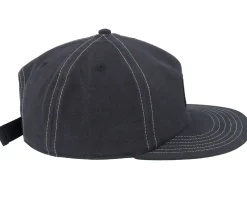 Heritage Cap Black Strapback - Quiksilver