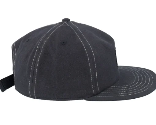 Heritage Cap Black Strapback - Quiksilver