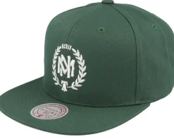 Heritage Own Brand Dark Green Snapback - Mitchell & Ness