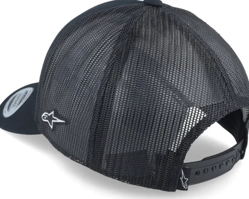 Heritage Patch Hat Black/Black Trucker - Alpinestars