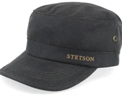 Herringbone Dark Olive Herringbone Army - Stetson