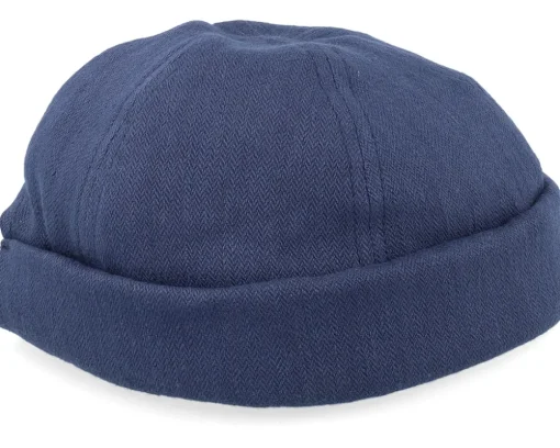 Herringbone Navy Docker - Hammaburg