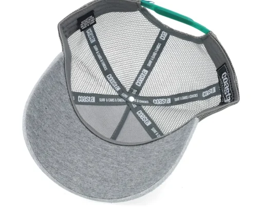 Hft Aloha Jersey Grey A-Frame Trucker - Coastal