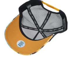 Hft Cap Aloha Classic Multi Wheat/Black A-Frame Trucker - Djinns