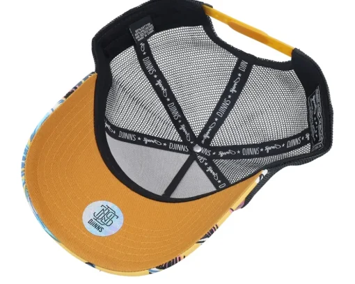 Hft Cap Aloha Classic Multi Wheat/Black A-Frame Trucker - Djinns