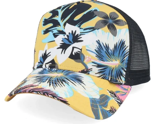 Hft Cap Aloha Classic Multi Wheat/Black A-Frame Trucker - Djinns