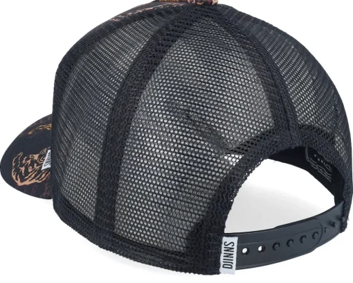 Hft Cap Aloha Tiger Dark A-Frame Trucker - Djinns