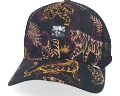Hft Cap Aloha Tiger Dark A-Frame Trucker - Djinns