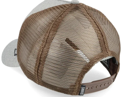 Hft Cap Coffee Heather Grey Trucker - Djinns