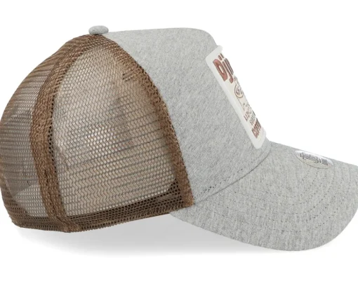 Hft Cap Coffee Heather Grey Trucker - Djinns