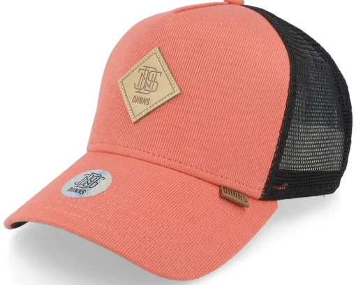 Hft Cap Cotton Knit Light Red Trucker - Djinns