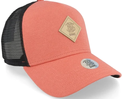 Hft Cap Cotton Knit Light Red Trucker - Djinns