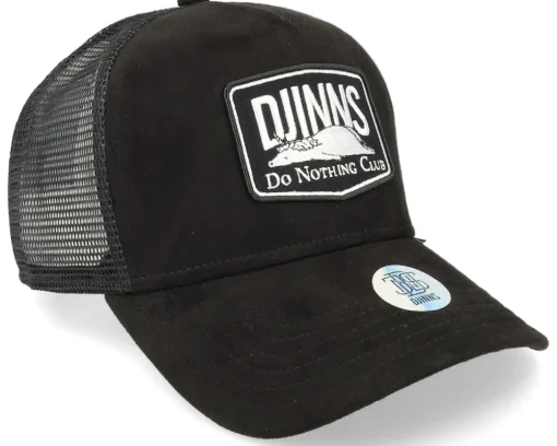 Hft Cap Dnc 3.0 Hairy Suede Black Trucker - Djinns