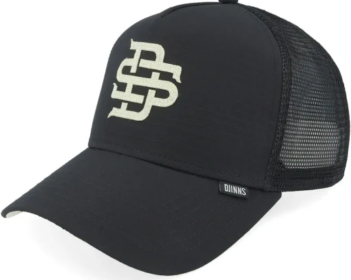 Hft Cap Future Ripstop Black Trucker - Djinns