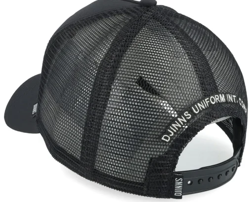 Hft Cap Future Ripstop Black Trucker - Djinns