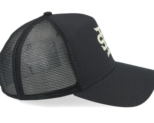 Hft Cap Future Ripstop Black Trucker - Djinns