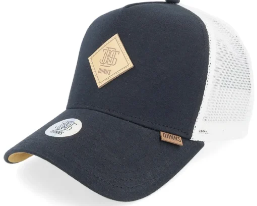 Hft Cap Jersey Patch Black/White Trucker - Djinns