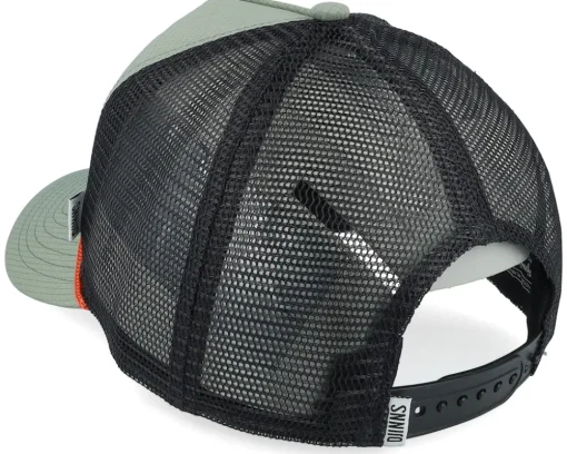 Hft Cap Rubber Ripstring Light Olive A-Frame Trucker - Djinns