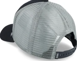 Hft Cap Wafflejersey Black/Grey Trucker - Djinns