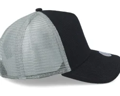 Hft Cap Wafflejersey Black/Grey Trucker - Djinns