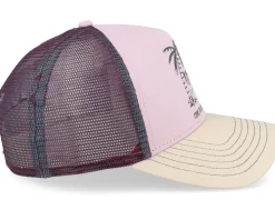 Hft Club Marocco Light Pink/Sand/Red A-Frame Trucker - Coastal